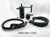 UPR Products Single Valve Oil Catch Can w/ CSS - Plug N Play (2023 - 2026 F250 7.3L Godzilla / 6.8 Gas - Dual Battery) 5030-294-1-CSS