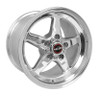 Race Star 15x10 92 Drag Star Wheel 7.25 BS Ford Polished 92-510154DP