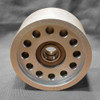 ARS 100mm Smooth Double Bearing Billet Idler Pulley ARS001008DB