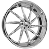 Billet Specialties 24x9 BLVD 86 Front/Rear Wheel