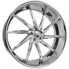 Billet Specialties 26x9 BLVD 86 Front/Rear Wheel