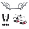 UPR Products K-Member Kit w/ Tow Hooks - Fox Arms - NO Sway Mount (1996 - 2004 Mustang) 2005-96K-TH-103