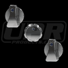 UPR Products Regular & Climate Control AC Knobs - Polished (1989 - 2004 Mustang) 1003-89-11