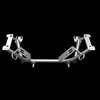 UPR Products K Member Chrome Moly w/Tow Hooks (79-95 Mustang) 2005-79-TH