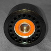 ARS 76mm x 10 Rib Smooth Billet Pulley - Double Bearing ARS007610DBS
