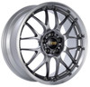 BBS 20x9.5 Diamond Black Center RS968 Wheel Diamond Cut Set of 4 (05-17 Mustang) RS968DBPK