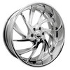 Billet Specialties 24x15 BLVD 68 Rear Wheel