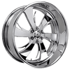 Billet Specialties 20x8.5 BLVD 69 Rear Wheel