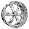 Billet Specialties 24x12 BLVD 69 Front/Rear Wheel