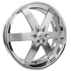 Billet Specialties 22x8.5 BLVD 72 Rear Wheel