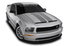 Cervinis Type 4 Ram Air Hood w/ Louvers (2005 - 2009 Mustang) 1187-4352
