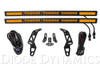 Diode Dynamics Dual 30" Bumper Light Bar Kit Amber Combo (2018+ Wrangler JL) DD6088