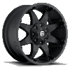 Fuel Off-Road 18x9 Octane Wheel 6 Bolt 20 ET Matte Black D509