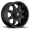 Fuel Off-Road 20x12 Octane Wheel 5 Bolt -44 ET Matte Black D509