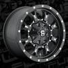 Fuel Off-Road 17x9 Krank Wheel 5 Bolt 1 ET 87.10 Bore Matte Black D517