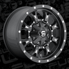 Fuel Off-Road 17x9 Krank Wheel 6 Bolt 1 ET Matte Black D517