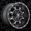 Fuel Off-Road 18x9 Krank Wheel 6 Bolt -13 ET Matte Black D517
