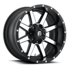 Fuel Off-Road 17x9 Maverick Wheel 6 Bolt -12 ET Black D537
