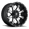 Fuel Off-Road 20x10 Nutz Wheel 6 Bolt -12 ET Black D541
