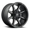 Fuel Off-Road 18x9 Coupler Wheel 6 Bolt 1 ET Black w/Dark Tint D556