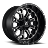 Fuel Off-Road 17x9 Crush Wheel 5 Bolt 1 ET 110.30 Bore Gloss Black D561