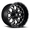 Fuel Off-Road 18x9 Crush Wheel 5 Bolt -12 ET 78.10 Bore Gloss Black D561