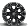 Fuel Off-Road 18x9 Vapor Wheel 6 Bolt -13 ET Black w/DDT D569