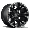 Fuel Off-Road 18x9 Vapor Wheel 6 Bolt 1 ET Black w/DDT D569