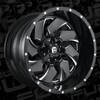 Fuel Off-Road 22x12 Cleaver Wheel 5 Bolt -44 ET 110.30 Bore Gloss Black D574