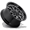 Fuel Off-Road 20x10 Titan Wheel 5 Bolt -18 ET 110.30 Bore Black D588