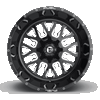 Fuel Off-Road 20x9 Stroke Wheel 6 Bolt 1 ET Gloss Black D611