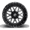Fuel Off-Road 22x10 Stroke Wheel 5 Bolt -18 ET 110.30 Bore Gloss Black D611
