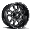 Fuel Off-Road 20x9 Vandal Wheel 5 Bolt 20 ET 110.30 Bore Gloss Black D627