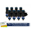 1200cc FIC Fuel Injector Clinic Injector Set for LS3, LS7, L76, L92, and L99 engines (High-Z)