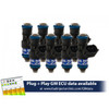1650cc FIC Fuel Injector Clinic Injector Set for LS3, LS7, L76, L92, and L99 engines (High-Z)