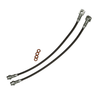 J&M Front Brake Hose Kit - Black (1993 - 1997 Camaro / Firebird - C5 C6 Conversion) 22500C5-B