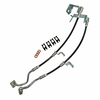 J&M Traction Control Front Brake Hose Kit (05-14 Mustang) 22530F