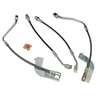J&M No Traction Control Front/Rear Brake Hose Kit (99-04 Mustang) 22553