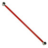 J&M Aluminum Panhard Rod - Adjustable - Poly / Poly Ends - Red (2005 - 2014 Mustang) 23737R
