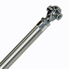 J&M Steel Panhard Rod - Adjustable - Poly / Rod Ends - Red (1982 - 2002 Camaro / Firebird) 23740R