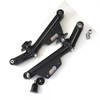 J&M Rear Weight Jack Lower Control Arms - Adjustable - Street / Race - Black (1979 - 1998 Mustang) 23958-B