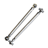 J&M Aluminum Lower Control Arms - Adjustable - Rod / Rod Ends - Black (2005 - 2014 Mustang) 23961B
