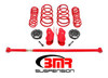 BMR 1.5" Drop Lowering Spring Package - Red (2005 - 2014 Mustang / 2007 - 2014 Shelby GT500) LSP001R