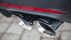 Corsa 3" Catback Exhaust - Xtreme - 4" Polished Twin Tips (2015 - 2017 Mustang GT Coupe - Premium Pkg) 14335