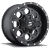 Fuel Off-Road 16x8 Revolver Wheel 5 Bolt 1 ET 72.60 Bore Matte Black D525