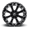 Fuel Off-Road 18x9 Assault Wheel 6 Bolt 1 ET Gloss Black D576