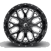 Fuel Off-Road 20x9 Titan Wheel 6 Bolt 1 ET Black D588