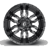 Fuel Off-Road 20x9 Sledge Wheel 5 Bolt 1 ET 78.10 Bore Gloss Black D595