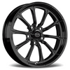 RC Components 15x3.5 Exile Front Wheel Black