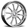 RC Components 17x2.25 Exile Front Wheel Polished
